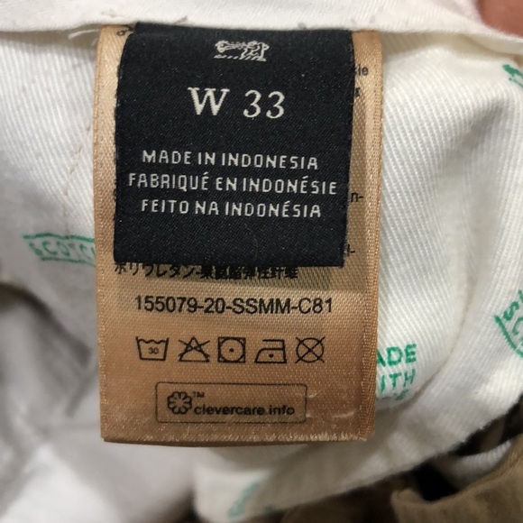 SOLD Scotch & Soda Aloha Tuesdays Shorts Size 33 Khaki Tan - Picture 8 of 9